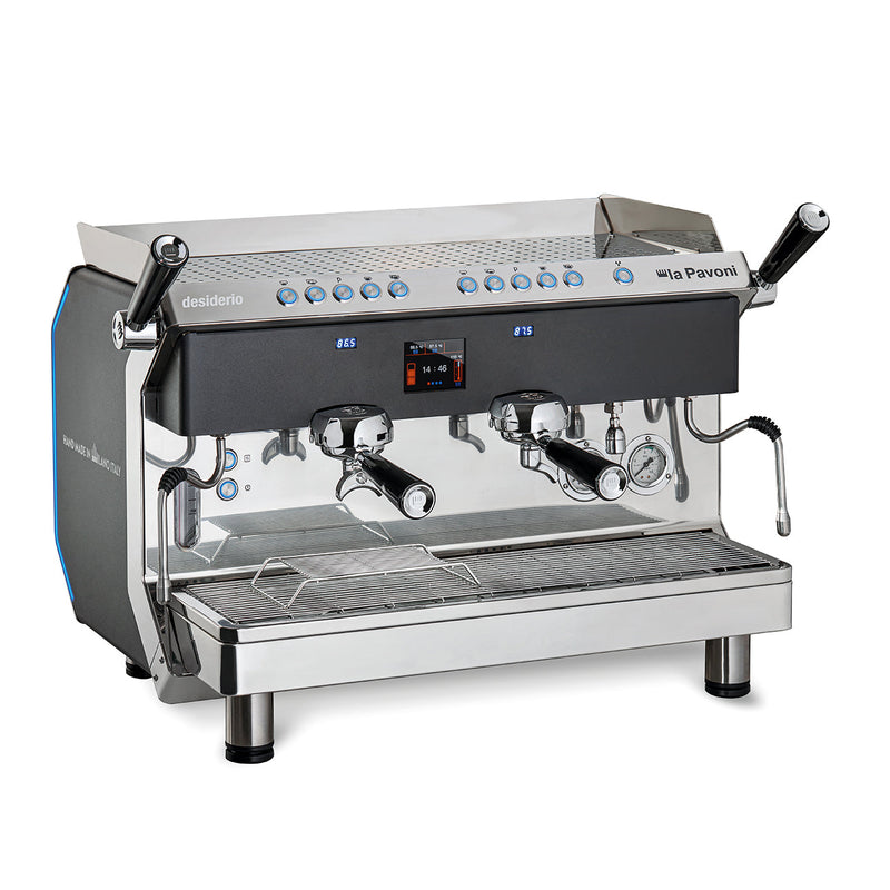 la Pavoni Desiderio 2 Group Volumetric Espresso Machine - 4370W - 230V