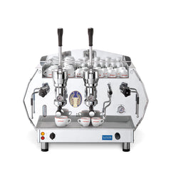 La Pavoni Diamante Gold 2 Group Lever Espresso Machine - DIA 2L-Gold