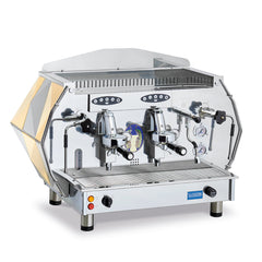 La Pavoni Diamante Espresso 2 Group Volumetric Machine - Gold (DIA 2V-GOLD)