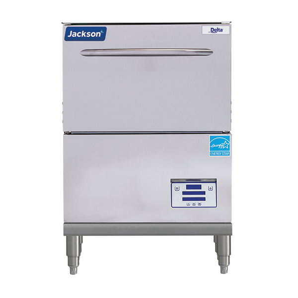 Commercial Dishwashers Jackson Delta HT-E-SEER-S Short/Underbar High Temperature Glasswasher with Steam Elimination, 864 Glasses/Hr