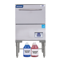 Commercial Dishwashers Jackson Delta HT-E-SEER-T Tall/Freestanding High Temperature Glasswasher with Steam Elimination, 864 Glasses/Hr