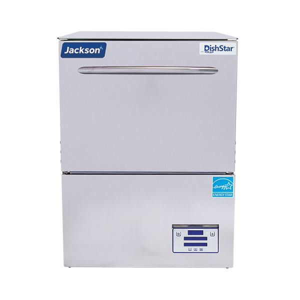 Commercial Dishwashers Jackson DishStar HT-E-SEER High Temperature Undercounter Dishwasher with Steam Elimination & Energy Recovery, 24 Racks/Hr