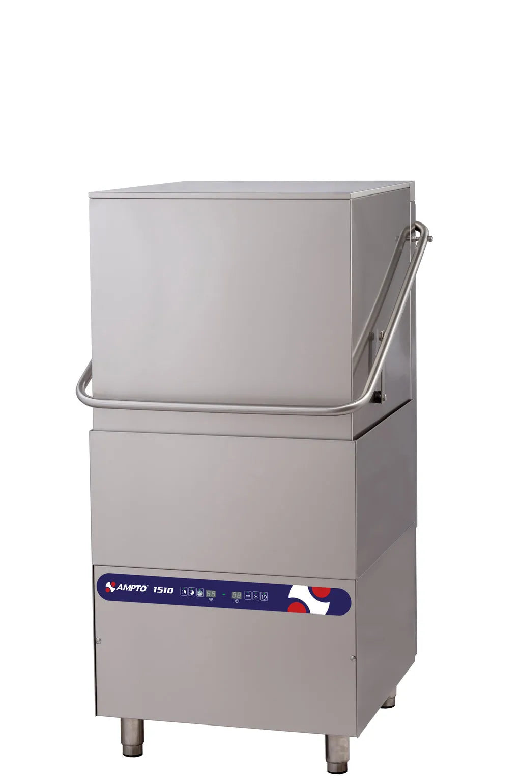 Dishwashers-AMPTO 1510 Hood-Type High-Temperature Dishwasher 34-5/8"W