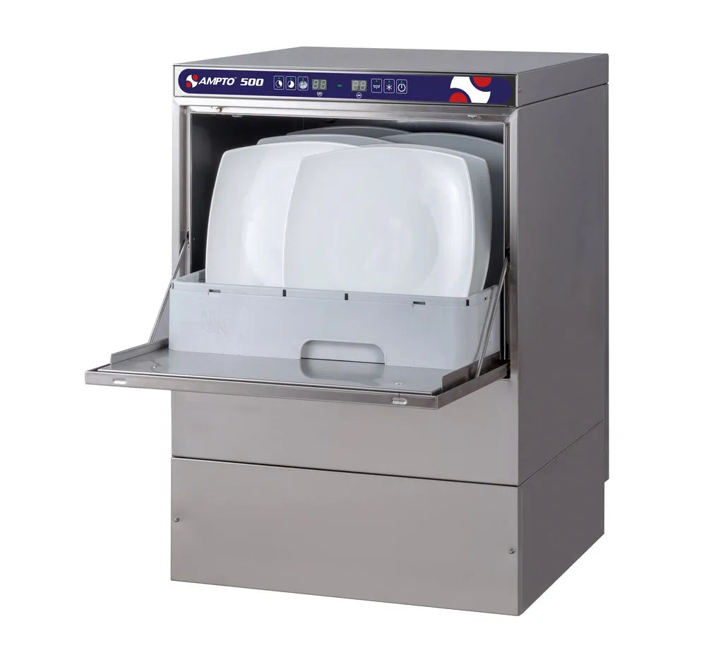 Dishwashers-AMPTO 500 Undercounter Door-Type Front-Loading Dishwasher
