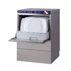 Dishwashers-Ampto 500  - Dishwasher Undercounter, door type, front loading,  23-5/8"W, (20/30 or 60) racks/hour capacity, high temp