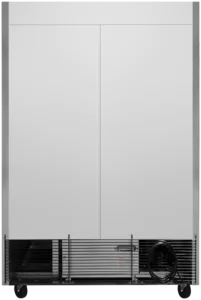 Reach-In Freezer-Everest EBF2 Bottom-Mount 2-Door Solid Swing Reach-In Freezer, 50 Cu Ft, 115V