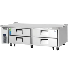Chef Base Refrigerator-Everest ECB72D4 72 3/8" Chefbase Drawered Refrigerator with Blizzard R290