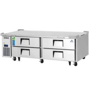 Chef Base Refrigerator-Everest ECB72D4 72 3/8" Chefbase Drawered Refrigerator with Blizzard R290