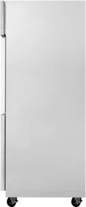 Reach-In Dual Temperature Refrigerator/Freezer-Everest EGSDH2 Top-Mount Dual-Temperature Upright Reach-In, Glass & Solid Half-Door, 22 Cu Ft, 115-60-1
