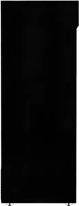 Glass Door Merchandiser Refrigerator-Everest EMGR48B Glass Door Merchandiser Refrigerator - 48 Cu Ft, Black, Sliding Glass Doors, Bottom Mount, 115V