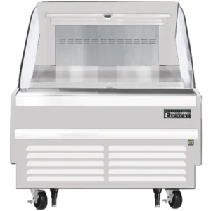 Open Air Merchandiser-Everest EOMH-36-W-35-S Bottom Mount Open Air Merchandiser Refrigerator, 5.6 Cu Ft, White, 115-60-1