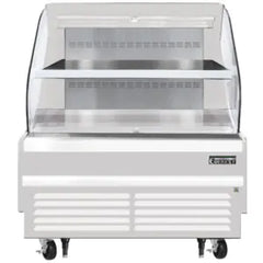 Open Air Merchandiser-Everest EOMH-48-W-35-T 48" Open Air Merchandiser Refrigerator, White