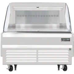 Open Air Merchandiser-Everest EOMH-48-W-35-S Open Air Refrigerated Merchandiser, 48" Bottom Mount, White, 7.3 Cu. Ft.
