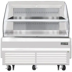 Open Air Merchandiser-Everest EOMH-60-W-35-T Open Air Merchandiser Refrigerator, 60", Bottom Mount, 115V