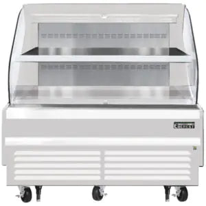 Open Air Merchandiser-Everest EOMH-60-W-35-T Open Air Merchandiser Refrigerator, 60", Bottom Mount, 115V