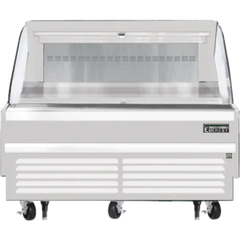 Open Air Merchandiser-Everest EOMH-60-W-35-S Open Air Merchandiser Refrigerator, 60", 9.3 Cu. Ft., 115V