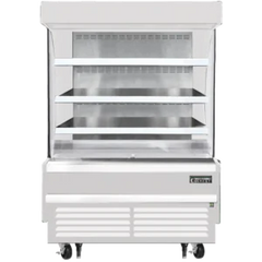 Open Air Merchandiser-Everest EOMV-48-W-28-S Open Air Merchandiser Refrigerator, 48" W, 12.2 Cu Ft, 115V