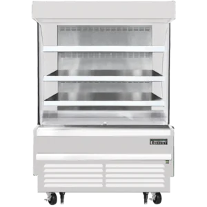 Open Air Merchandiser-Everest EOMV-48-W-28-S Open Air Merchandiser Refrigerator, 48" W, 12.2 Cu Ft, 115V