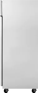 Reach-In Freezer-Everest ESWF2 Top-Mount Upright Freezer - 55 Cu Ft, 2 Solid Swing Doors, Stainless Steel, 115-60-1
