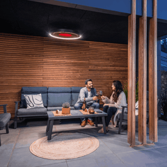 Electric Patio Heater-Bromic Heating Eclipse Smart-Heat® Electric 2900W Pendant Heater (208V/240V)