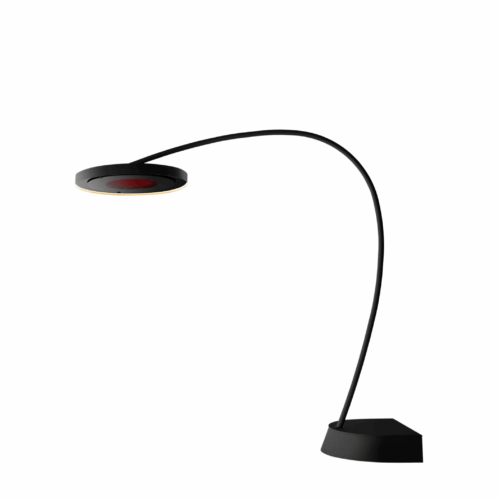 Electric Outdoor Heater-Bromic Heating Eclipse Smart-Heat® Freestanding Electric Outdoor Heater 2900W (BH0820001-1)