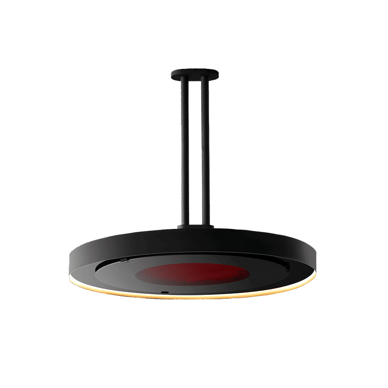 Heater Mounting Pole-Bromic Heating Eclipse 24 Inch Twin Pole
