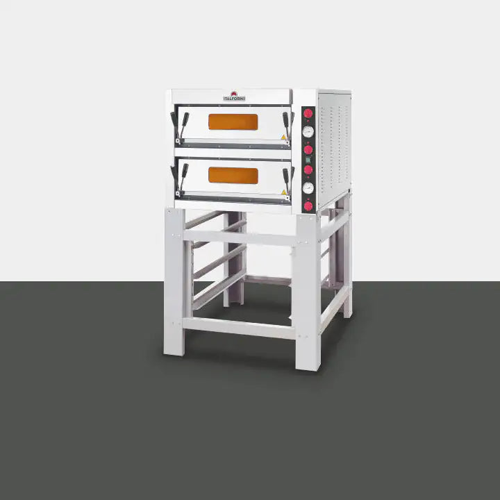 Electric Deck Oven-ITALFORNI TEKNO Professional Electric Pizza & Pastry Deck Oven Series (450°C)