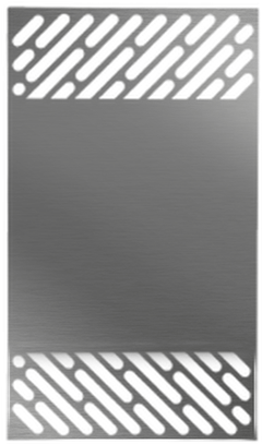 Grill Parts & Accessories American Made Grills Decorative Stainless Steel Grill Grate for Estate Grills, Colonial, Union, Patriot, Heritage