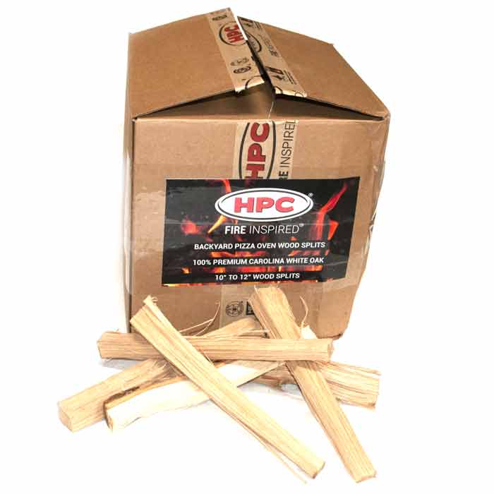Outdoor Pizza Ovens & Accessories HPC Forno de Pizza Premium White Oak Cooking Wood, About 25 lb Box