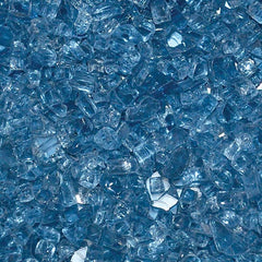 HPC Fire Decorative Fire Pit Glass, 1/4", Reflective or Non-Reflective, Per Pound