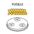 Pasta Die Fimar Bronze Pasta Die for PF15E Pasta Extruder, Fusilli, Spaghetti, Bigoli, Linguine