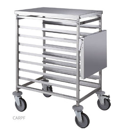 Fimar CARPF Stainless Steel Cart for PF25E/PF40E Pasta Machines