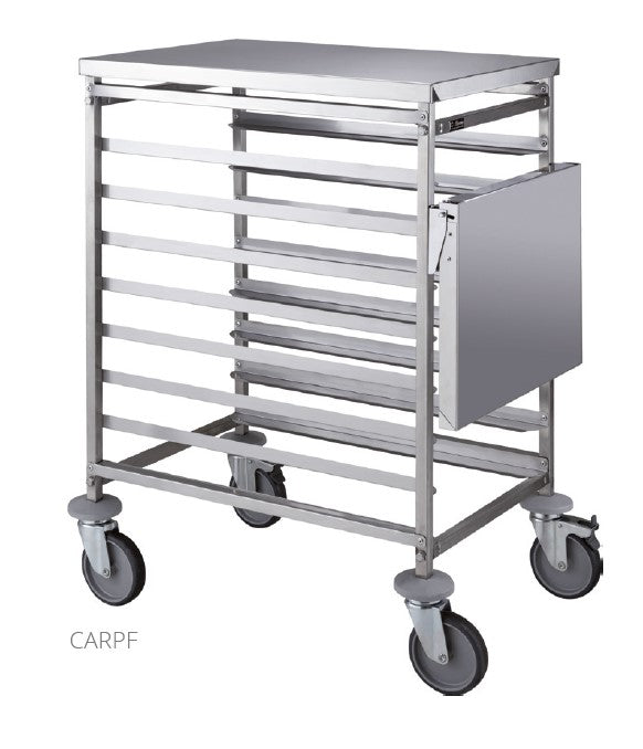 Fimar CARPF Stainless Steel Cart for PF25E/PF40E Pasta Machines