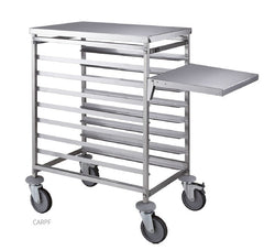 Fimar CARPF Stainless Steel Cart for PF25E/PF40E Pasta Machines