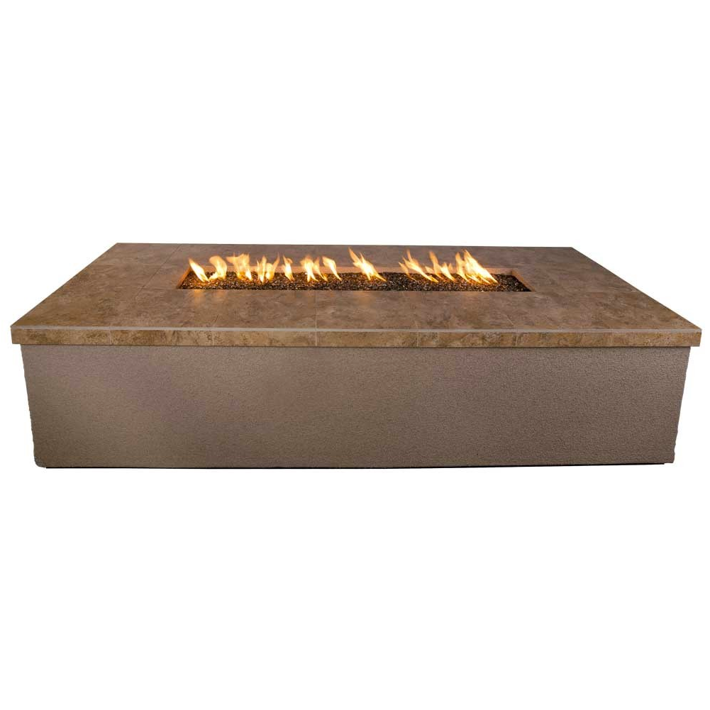 Fire Tables & Bars-KoKoMo Entertainer Outdoor Fire Pit with fire-glass LP or NG KOK-EOFPWFGLON