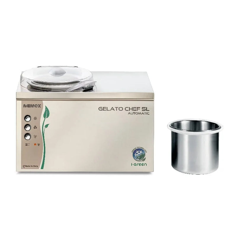Nemox Gelato Chef 5L Automatic i-GREEN Gelato Maker - 120V - Item 3B791250