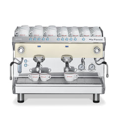 la Pavoni Geniale Volumetric 2 Group Espresso Machine - Black