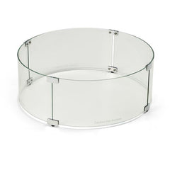 HPC Fire Tempered Glass Wind Guard for Round, Square, Rectangle and Linear Fire Pits
