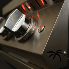 Gas Connectors & Burners-KoKoMo Grills Professional Double Side Burner with removable cover ko-bak2pro