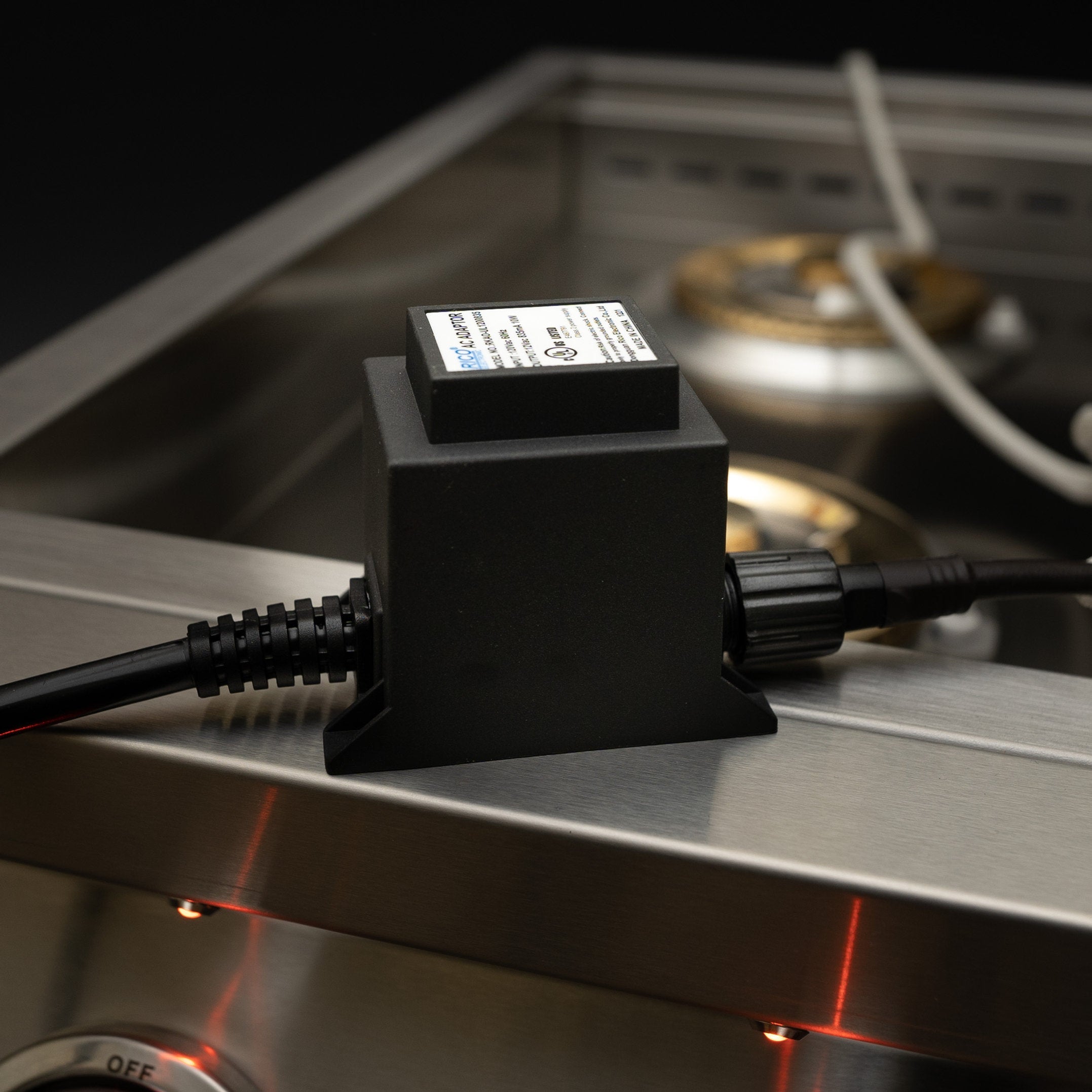 Gas Connectors & Burners-KoKoMo Grills Professional Double Side Burner with removable cover ko-bak2pro