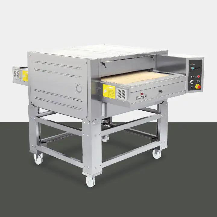 Gas Conveyor Oven-ITALFORNI Tunnel Stone Gas TSGAS Static Gas Refractory Stone Conveyor Oven