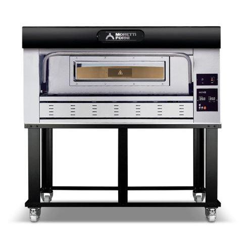 Gas Pizza deck Ovens-Moretti Forni P110G A1 Gas Pizza Oven P110G  44'' x 29'' x 7'' (Chamber) - 1 Deck