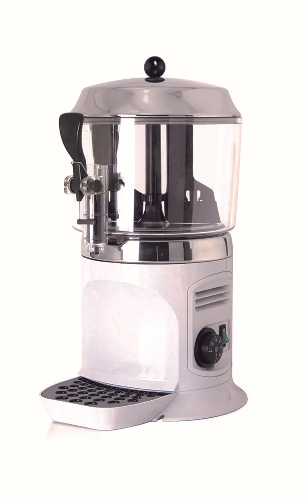 Hot Beverage Dispensers-AMPTO CHOC5W Hot Chocolate Dispenser 5 Liter White