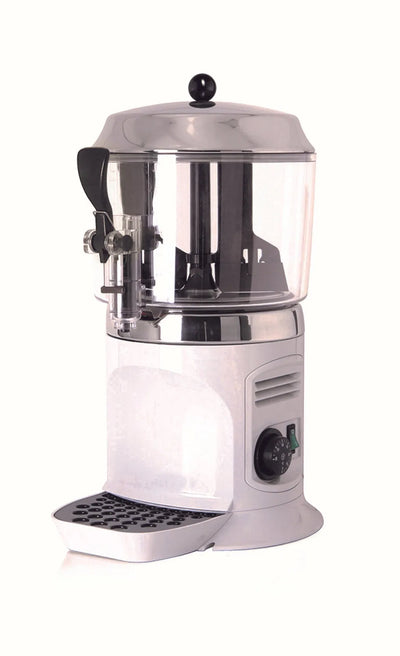 Hot Beverage Dispensers-AMPTO CHOC5W Hot Chocolate Dispenser 5 Liter White
