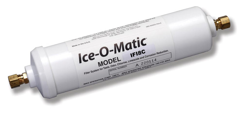 In-line Water Filter Cartridge-Ice-O-Matic IF18C In-line Water Filter Cartridge for Ice Makers