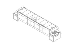 ITALFORNI BISCUIT Professional Pastry Tunnel Conveyor Oven