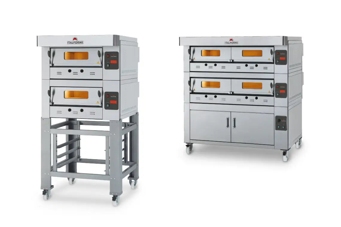 ITALFORNI ECO-GAS Modular Gas Deck Oven for Pizza, Pastry & Bread