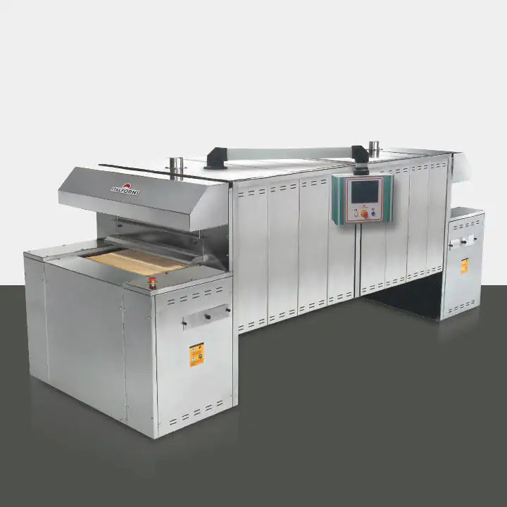 ITALFORNI Industrial Stone Stainless Steel Tunnel Conveyor Oven
