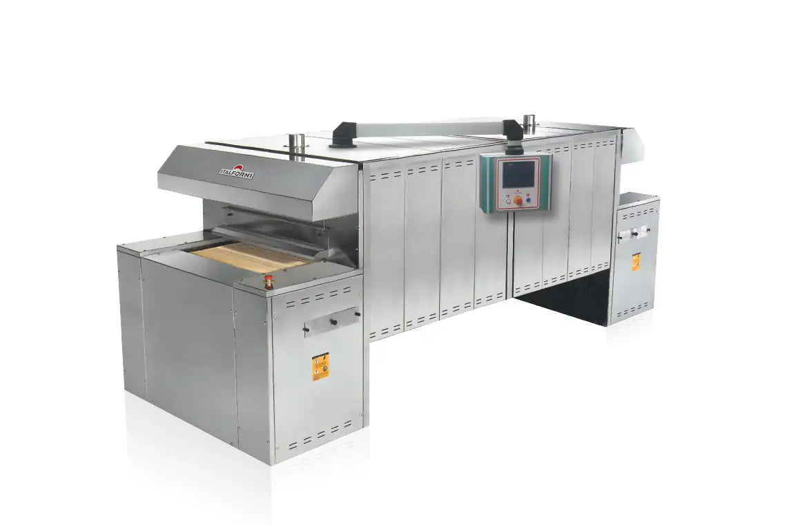 ITALFORNI Industrial Stone Stainless Steel Tunnel Conveyor Oven