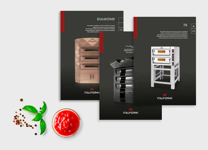 ITALFORNI TK Electric Pizza & Pastry Deck Oven - TKA1,TKA2,TKB1,TKB2,TKC1,TKC2,TKD1,TKD2